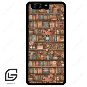 قاب گوشی هوآوی P10 ساده (Huawei P10 ) طرح کتابخانه کد 2535