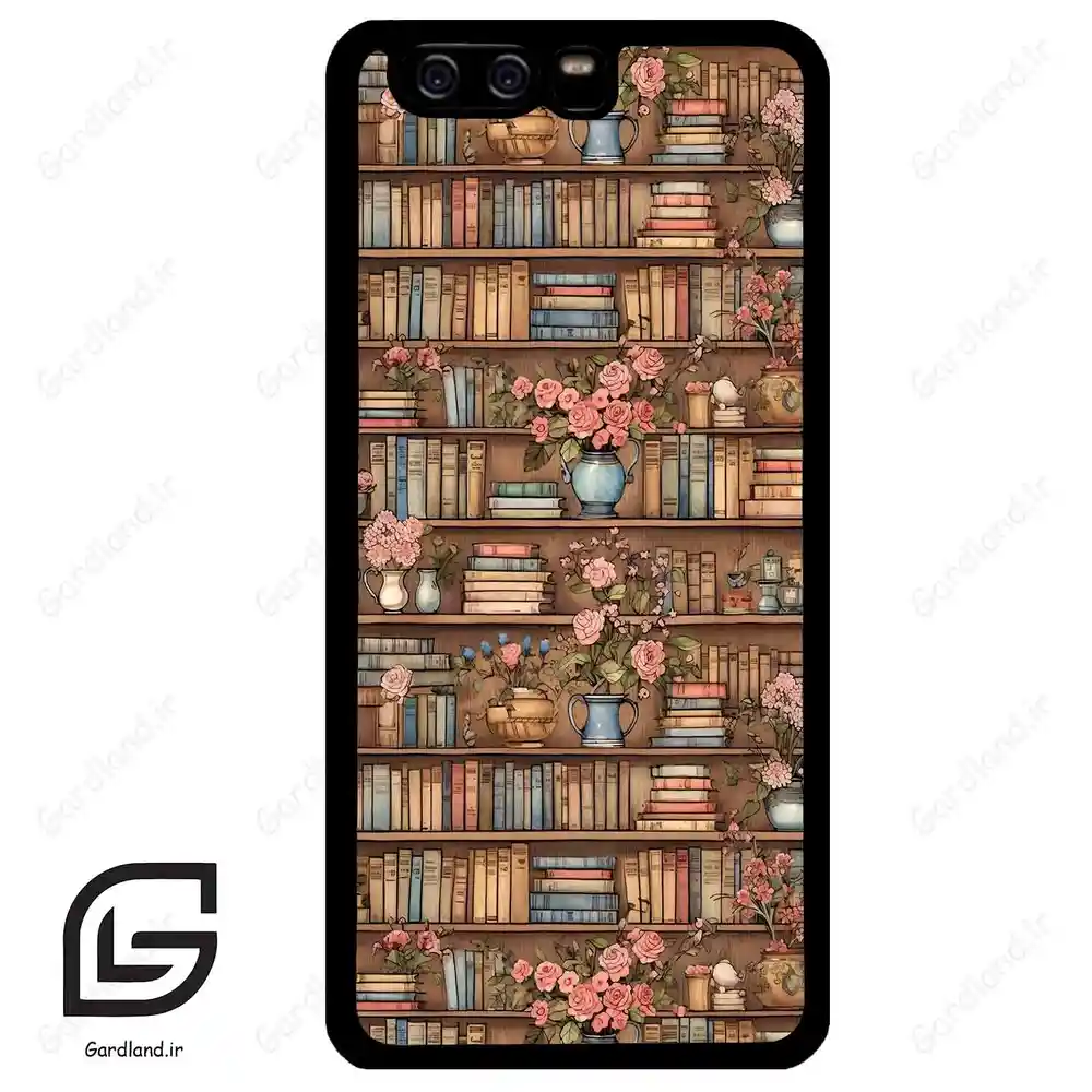 قاب گوشی هوآوی P10 ساده (Huawei P10 ) طرح کتابخانه کد 2535