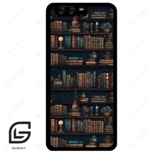 قاب گوشی هوآوی P10 ساده (Huawei P10 ) طرح کتابخانه کد 2536