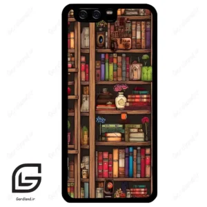قاب گوشی هوآوی P10 ساده (Huawei P10 ) طرح کتابخانه کد 2537