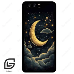 قاب گوشی هوآوی P10 ساده (Huawei P10 ) طرح ماه کد 2547