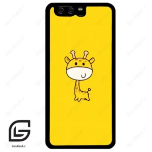 قاب گوشی هوآوی P10 ساده (Huawei P10 ) طرح زرافه کد 2552