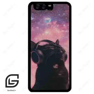 قاب گوشی هوآوی P10 ساده (Huawei P10 ) طرح گربه کد 2641