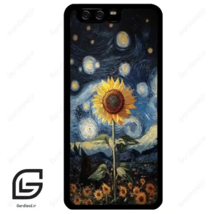 قاب گوشی هوآوی P10 ساده (Huawei P10 ) طرح افتابگردان کد 2652