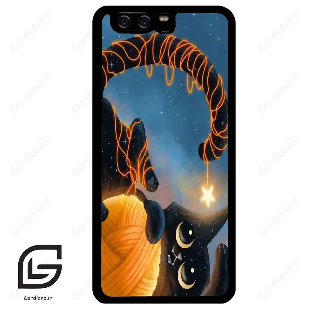 قاب گوشی هوآوی P10 ساده (Huawei P10 ) طرح گربه کد 2654
