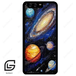 قاب گوشی هوآوی P10 ساده (Huawei P10 ) طرح فضا کد 2657