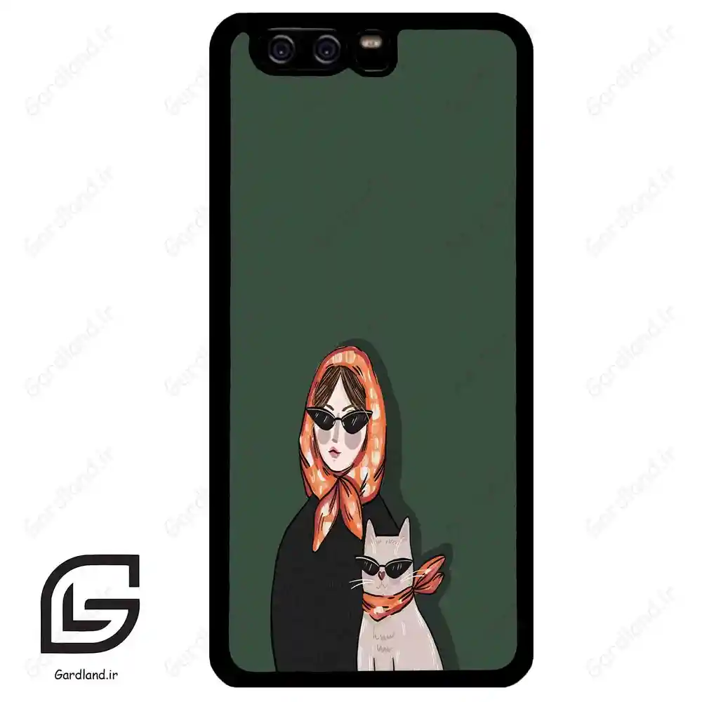 قاب گوشی هوآوی P10 ساده (Huawei P10 ) طرح دخترانه کد 2672