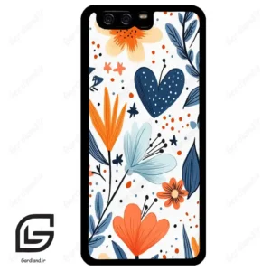 قاب گوشی هوآوی P10 ساده (Huawei P10 ) طرح گل کد 2686