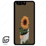 قاب گوشی هوآوی P10 ساده (Huawei P10 ) طرح افتابگردان کد 2688