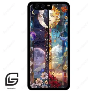 قاب گوشی هوآوی P10 ساده (Huawei P10 ) طرح ماه کد 2695