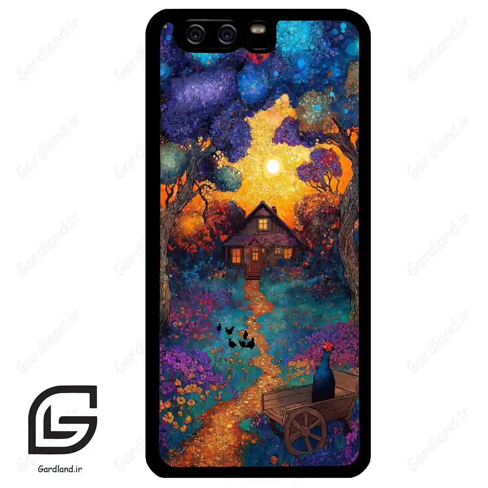 قاب گوشی هوآوی P10 ساده (Huawei P10 ) طرح کلبه کد 2701