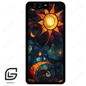 قاب گوشی هوآوی P10 ساده (Huawei P10 ) طرح خورشید کد 2707