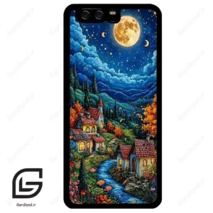 قاب گوشی هوآوی P10 ساده (Huawei P10 ) طرح دهکده کد 2732