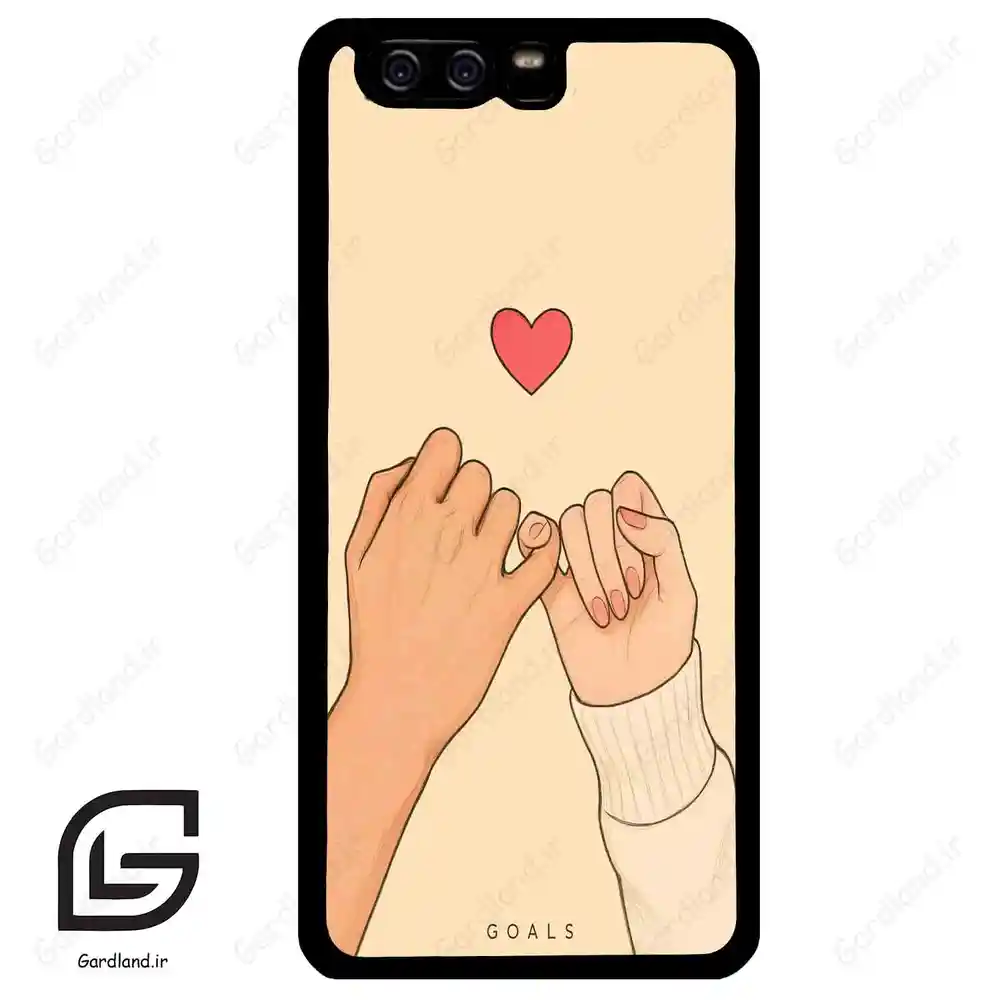 قاب گوشی هوآوی P10 ساده (Huawei P10 ) طرح عشق کد 2738