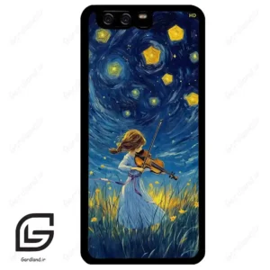 قاب گوشی هوآوی P10 ساده (Huawei P10 ) طرح شب کد 2806