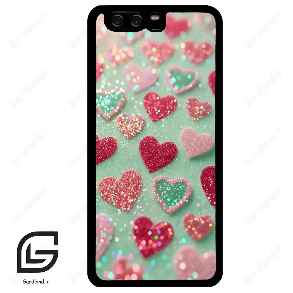 قاب گوشی هوآوی P10 ساده (Huawei P10 ) طرح قلب کد 2812