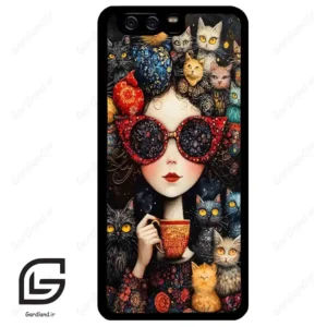 قاب گوشی هوآوی P10 ساده (Huawei P10 ) طرح دخترانه کد 2829