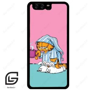 قاب گوشی هوآوی P10 ساده (Huawei P10 ) طرح گارفیلد کد 2845