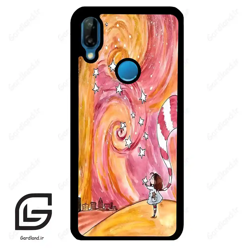 قاب گوشی هوآوی P20 لایت (Huawei P20 Lite ) طرح دخترانه کد 2006