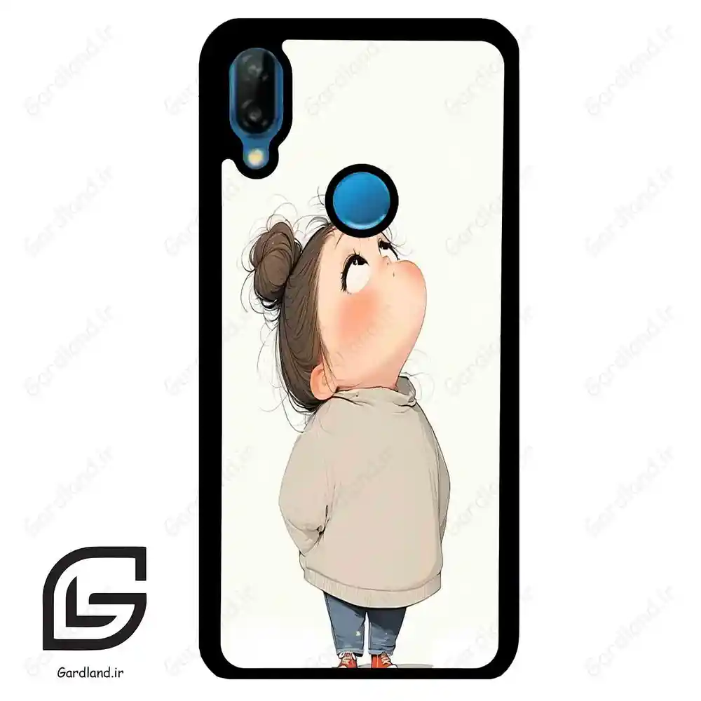 قاب گوشی هوآوی P20 لایت (Huawei P20 Lite ) طرح دختر کد 2057
