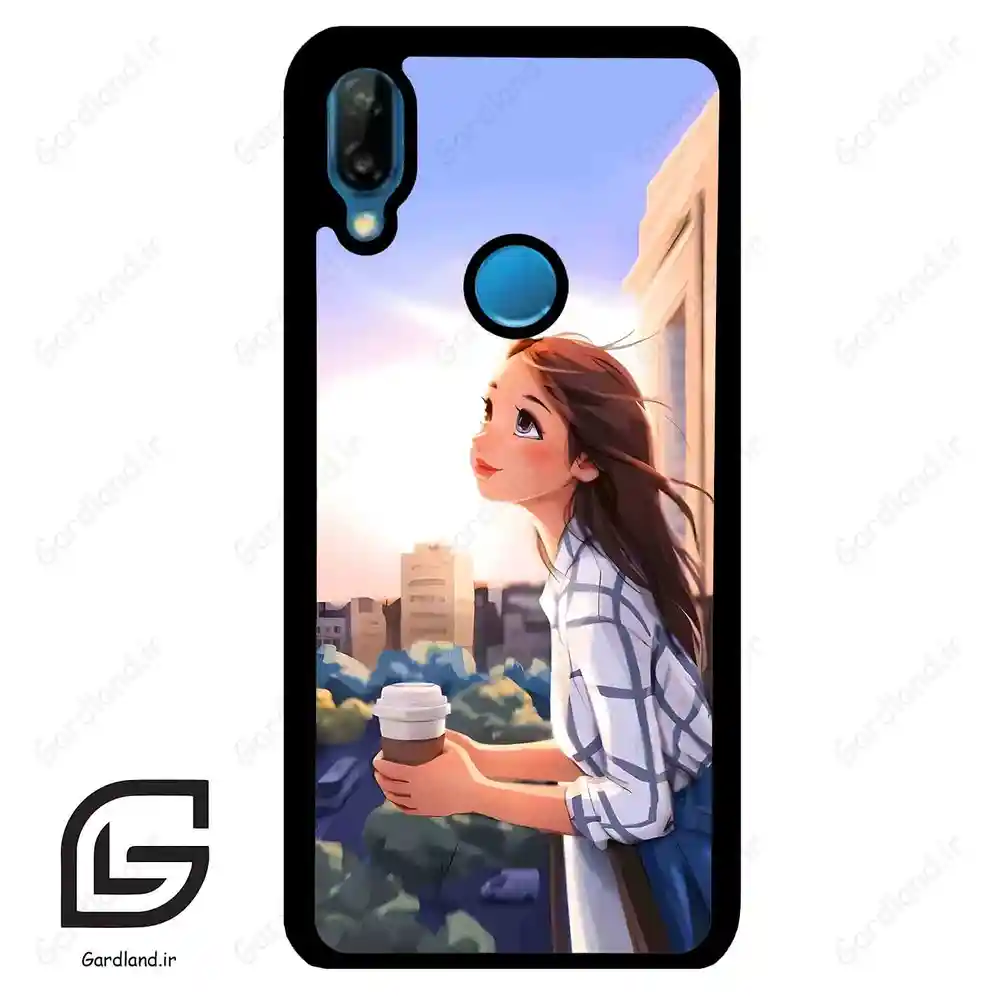 قاب گوشی هوآوی P20 لایت (Huawei P20 Lite ) طرح دخترانه کد 2086