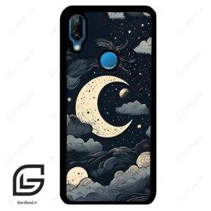 قاب گوشی هوآوی P20 لایت (Huawei P20 Lite ) طرح ماه کد 2173