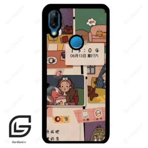 قاب گوشی هوآوی P20 لایت (Huawei P20 Lite ) طرح دخترانه کد 2254