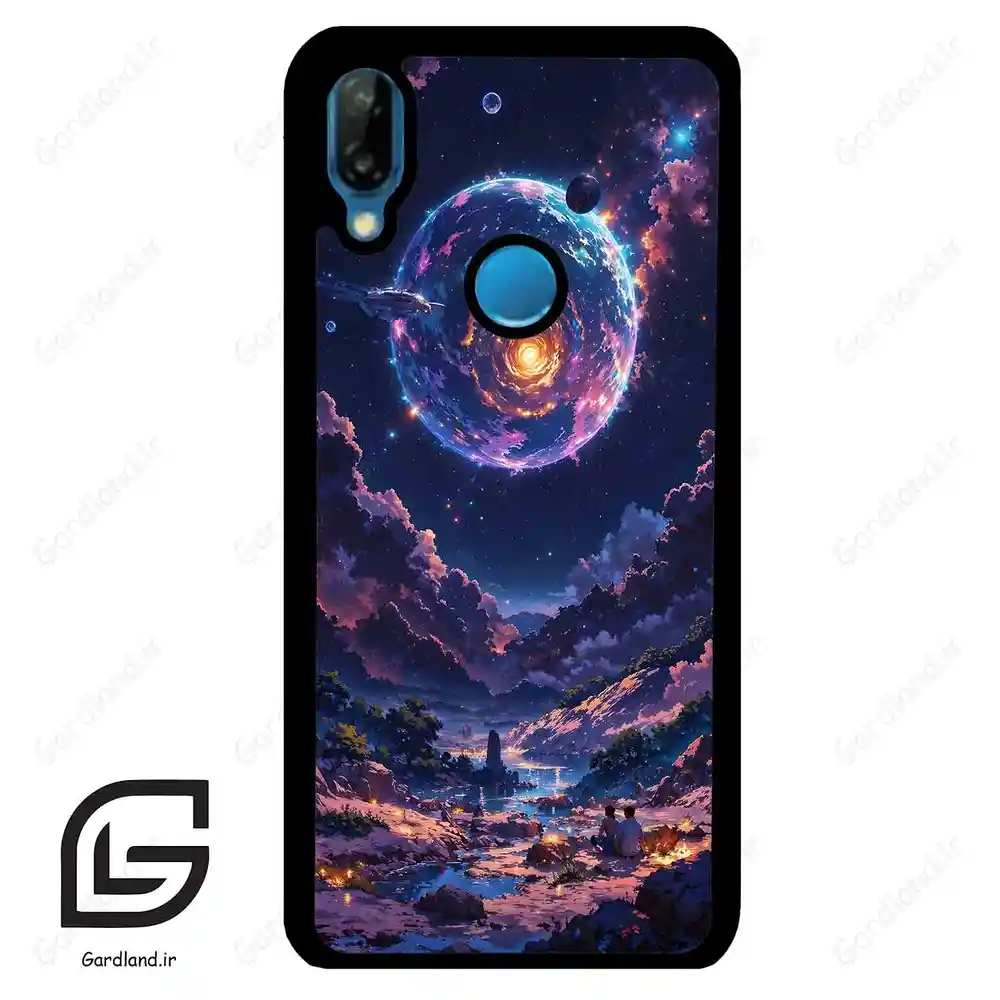 قاب گوشی هوآوی P20 لایت (Huawei P20 Lite ) طرح ماه کد 2344