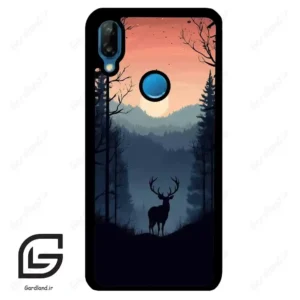 قاب گوشی هوآوی P20 لایت (Huawei P20 Lite ) طرح گوزن کد 2406