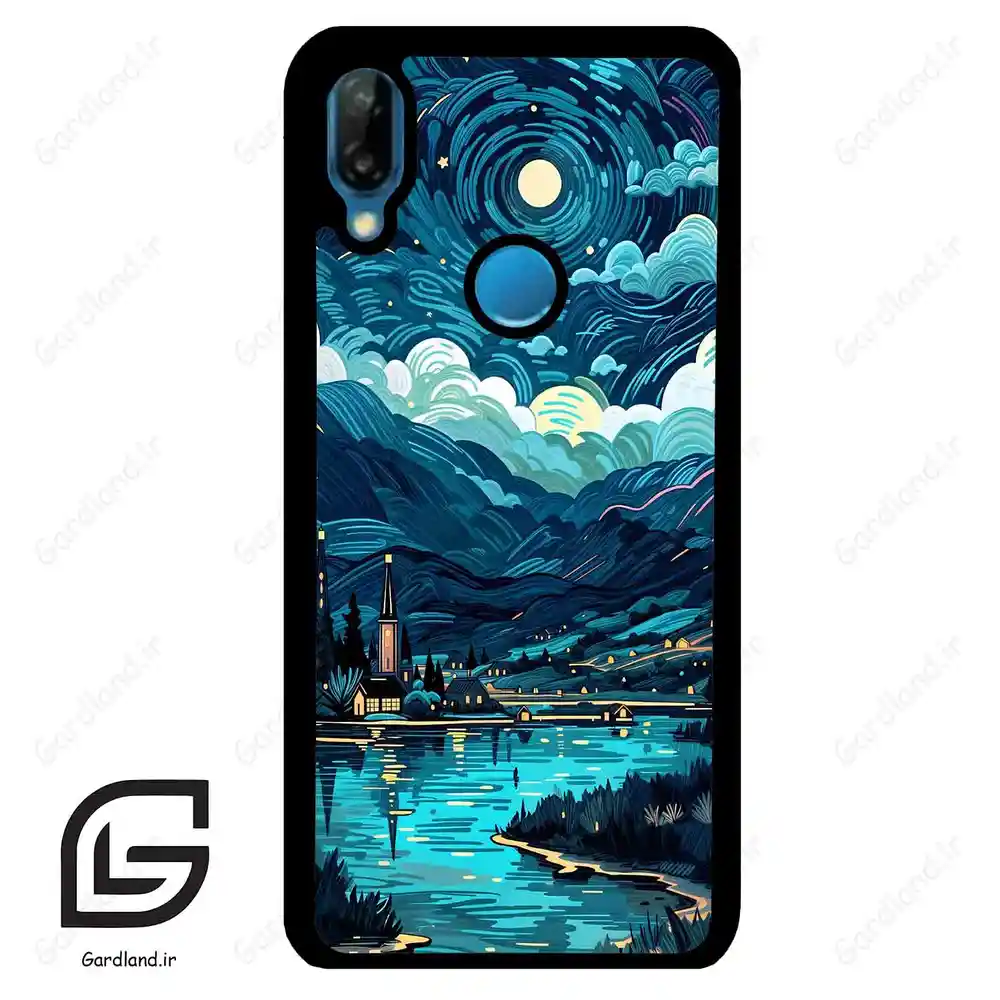 قاب گوشی هوآوی P20 لایت (Huawei P20 Lite ) طرح شب کد 2425