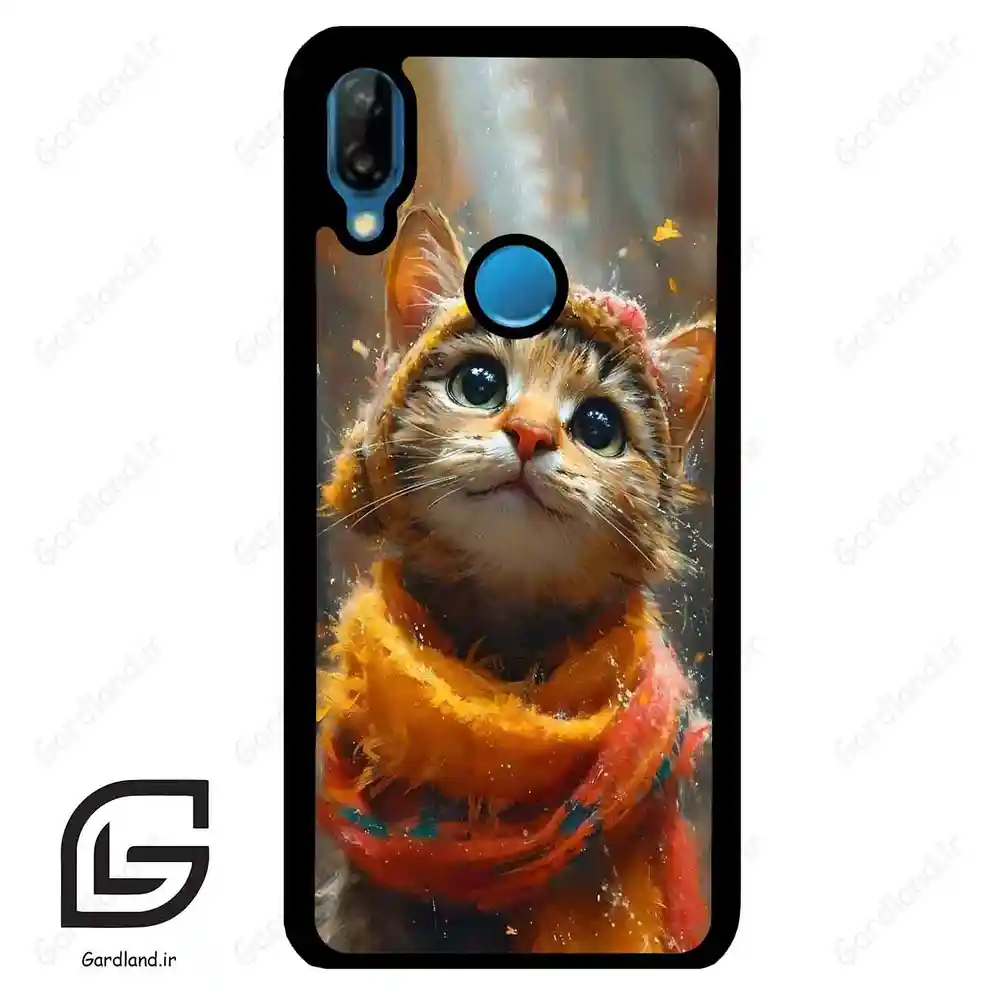 قاب گوشی هوآوی P20 لایت (Huawei P20 Lite ) طرح گربه کد 2440
