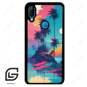 قاب گوشی هوآوی P20 لایت (Huawei P20 Lite ) طرح جزیره کد 2461