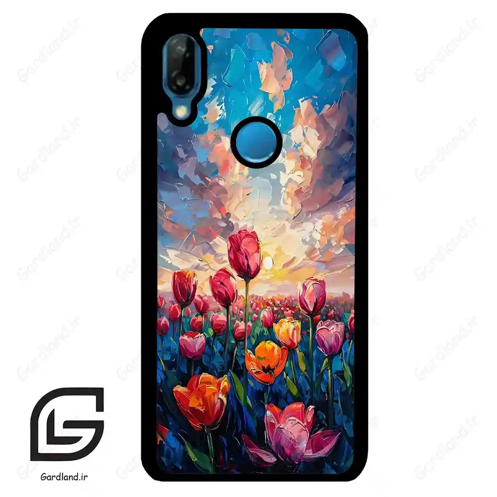 قاب گوشی هوآوی P20 لایت (Huawei P20 Lite ) طرح گل کد 2466