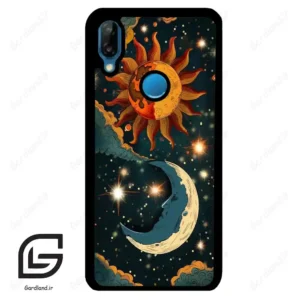 قاب گوشی هوآوی P20 لایت (Huawei P20 Lite ) طرح ماه کد 2474
