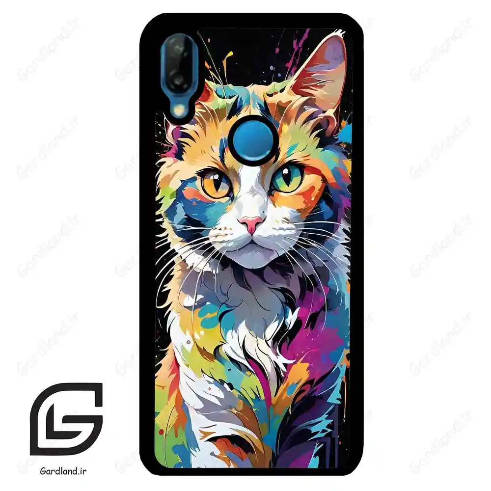 قاب گوشی هوآوی P20 لایت (Huawei P20 Lite ) طرح گربه کد 2483