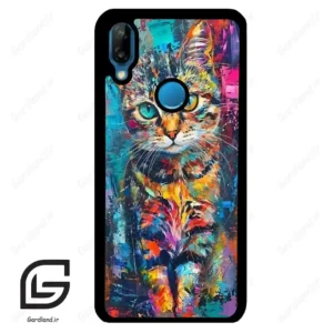 قاب گوشی هوآوی P20 لایت (Huawei P20 Lite ) طرح گربه کد 2488