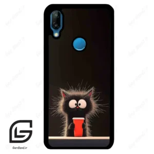 قاب گوشی هوآوی P20 لایت (Huawei P20 Lite ) طرح گربه کد 2580