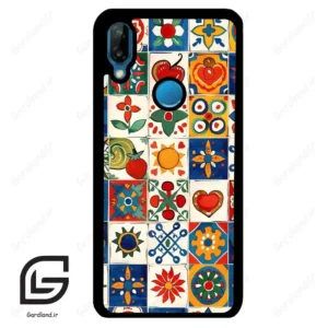 قاب گوشی هوآوی P20 لایت (Huawei P20 Lite ) طرح کاشی کد 2594
