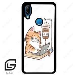 قاب گوشی هوآوی P20 لایت (Huawei P20 Lite ) طرح گربه کد 2617