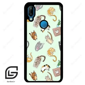 قاب گوشی هوآوی P20 لایت (Huawei P20 Lite ) طرح گربه کد 2622