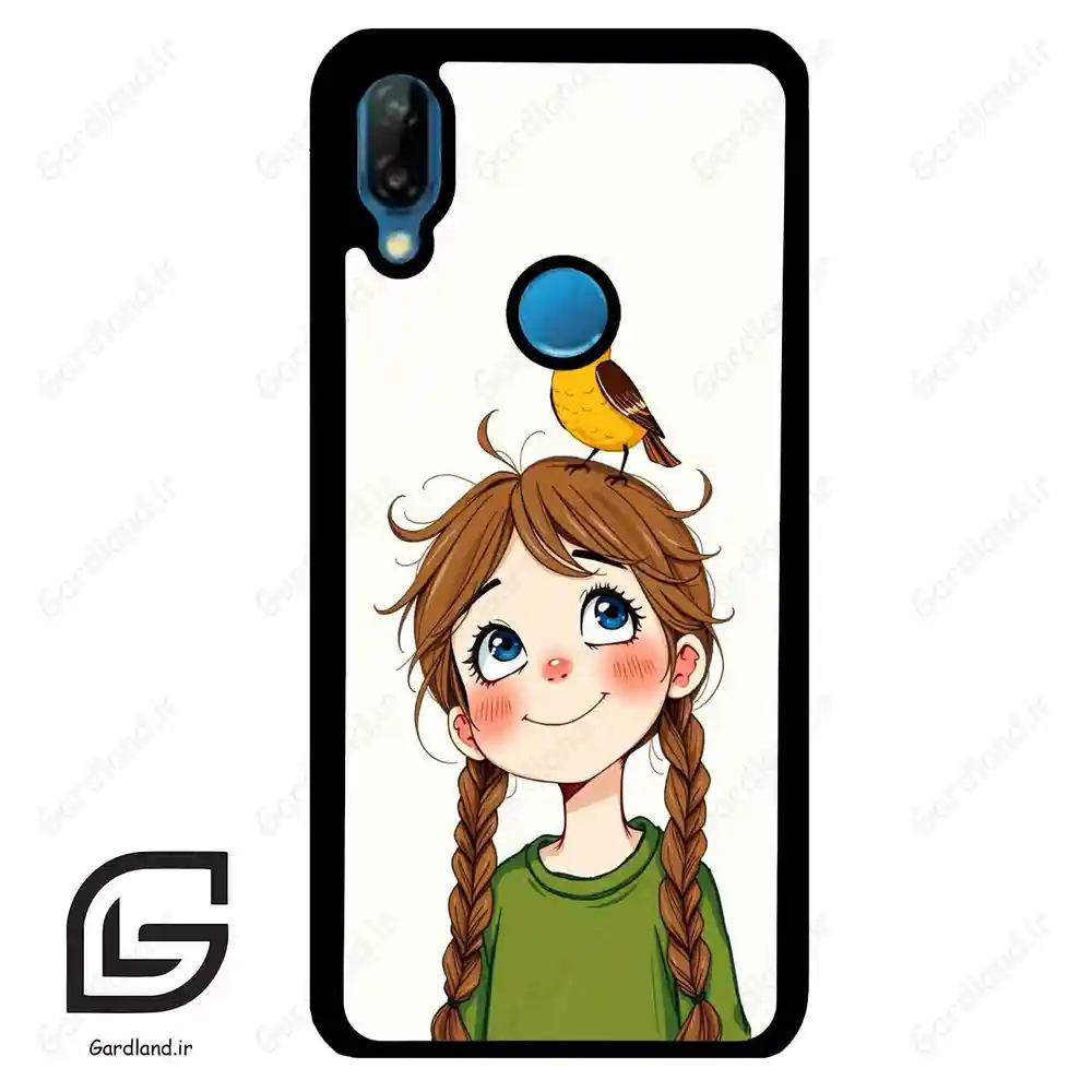 قاب گوشی هوآوی P20 لایت (Huawei P20 Lite ) طرح دختر کد 2640