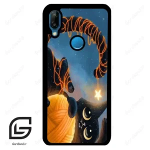 قاب گوشی هوآوی P20 لایت (Huawei P20 Lite ) طرح گربه کد 2654