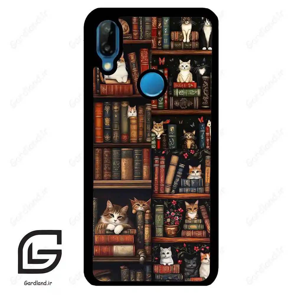 قاب گوشی هوآوی P20 لایت (Huawei P20 Lite ) طرح کتابخانه کد 2675