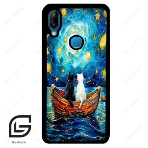 قاب گوشی هوآوی P20 لایت (Huawei P20 Lite ) طرح گربه کد 2727
