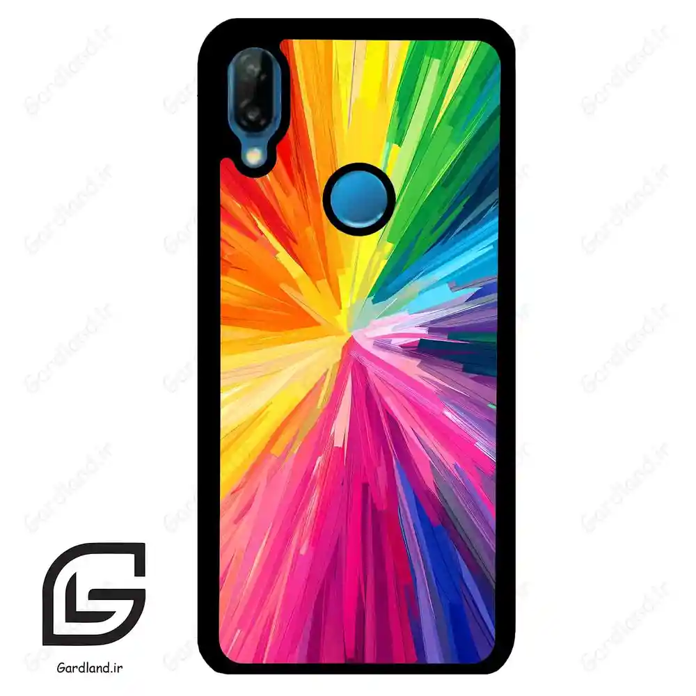 قاب گوشی هوآوی P20 لایت (Huawei P20 Lite ) طرح رنگارنگ کد 2877
