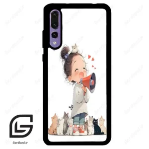 قاب گوشی هوآوی P20 پرو (Huawei P20 Pro ) طرح دخترانه کد 2027