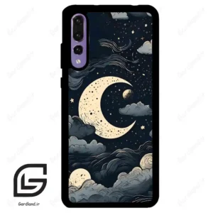 قاب گوشی هوآوی P20 پرو (Huawei P20 Pro ) طرح ماه کد 2173