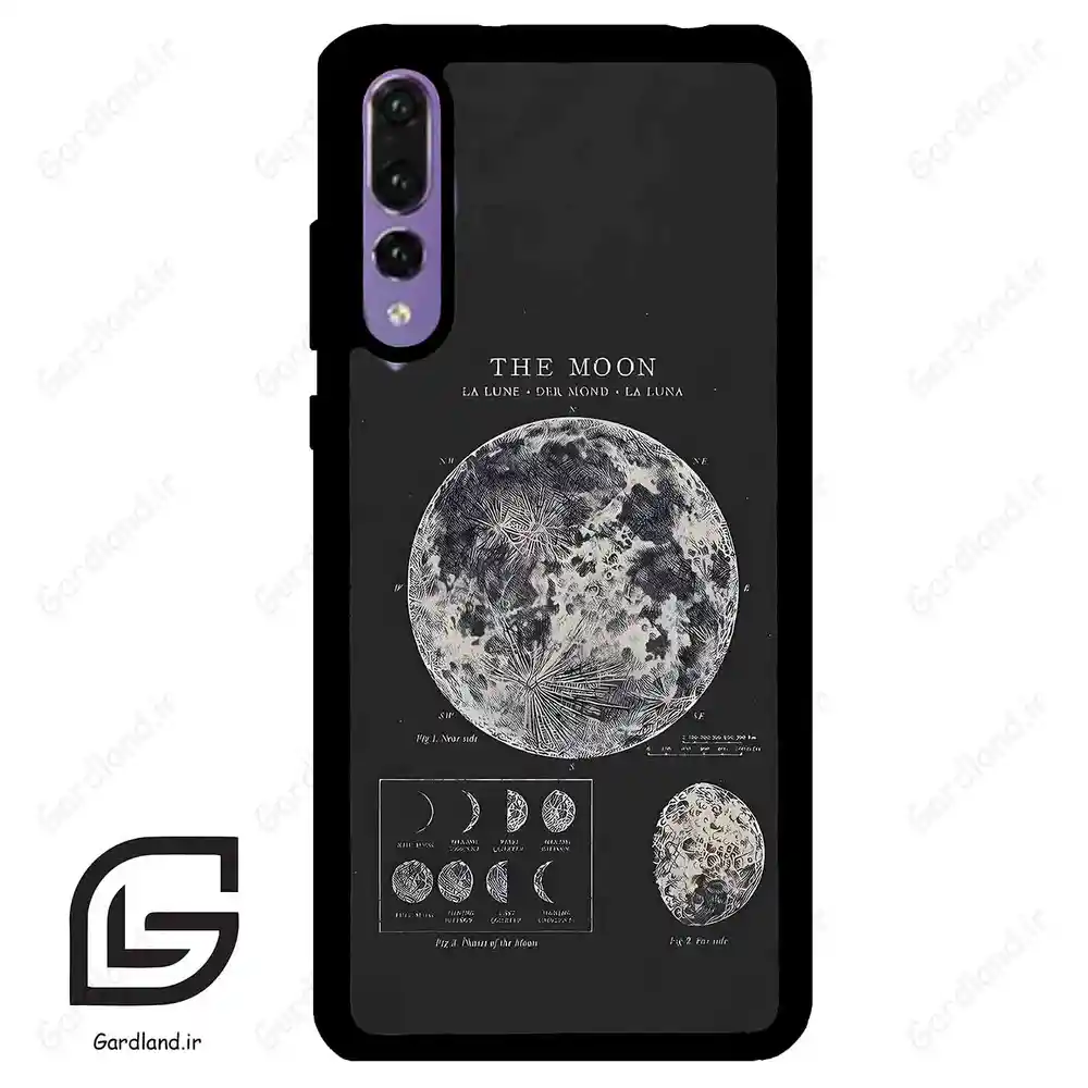 قاب گوشی هوآوی P20 پرو (Huawei P20 Pro ) طرح ماه کد 2175