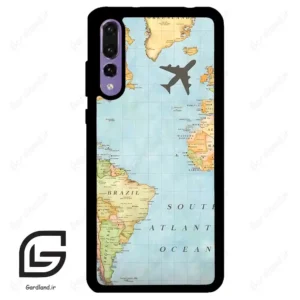 قاب گوشی هوآوی P20 پرو (Huawei P20 Pro ) طرح نقشه کد 2243