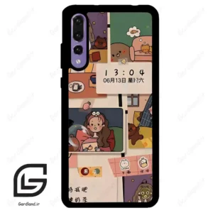 قاب گوشی هوآوی P20 پرو (Huawei P20 Pro ) طرح دخترانه کد 2254